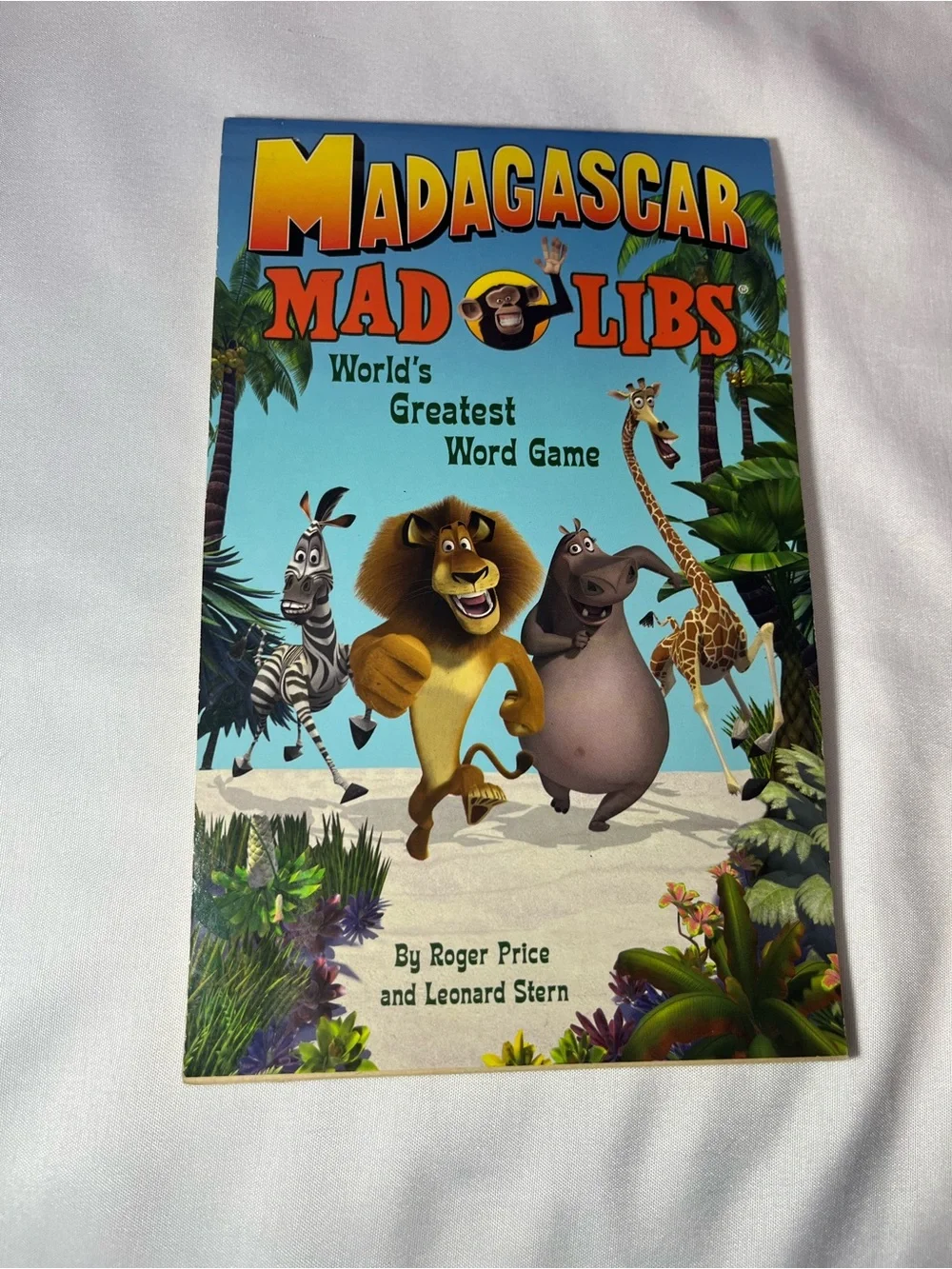 Vintage Mad Libs Madagascar 2005 DreamWorks Movie Paperback Activity Book New